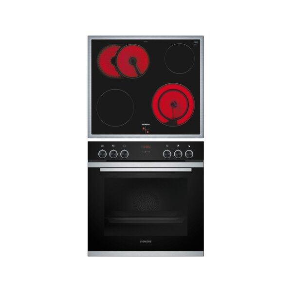 siemens he213abs0 + ea64rgna1e set di elettrodomestici da cucina ceramica forno elettrico (eq211ka10)