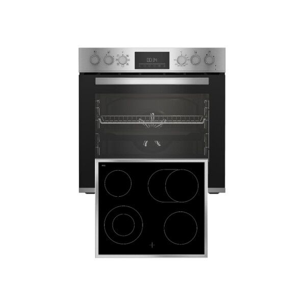 beko bbum12321x set di elettrodomestici da cucina ceramica forno elettrico (bbum12321x)