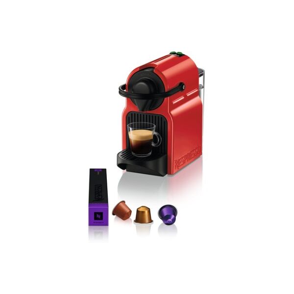 krups inissia xn1005 ruby red macchina per caffè a cialde 0,7 l (xn1005)