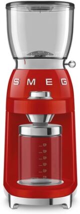 smeg cgf01rdeu macina caffé 150 w rosso (cgf01rdeu)