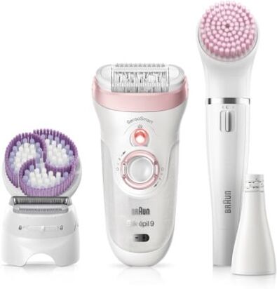 Braun Silk-épil 9 975 Beauty Set 40 pinzette Bianco, Rosa (9-975)