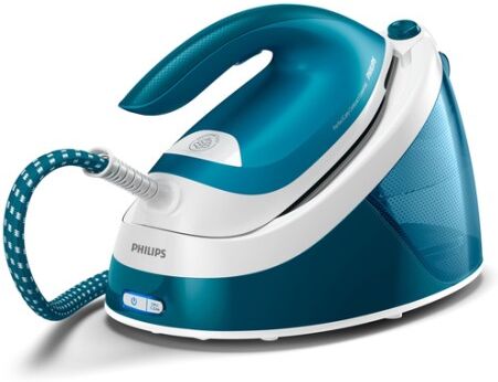 Philips GC6840/20 ferro da stiro a caldaia 2400 W 1,3 L SteamGlide Blu, Bianco (GC6840/20)