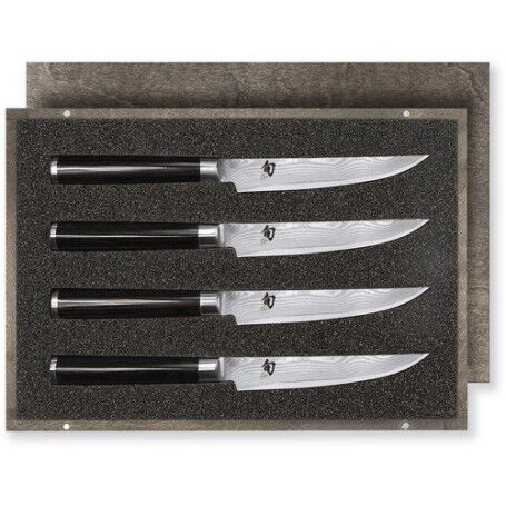 kai dms-400 posata da cucina e set di coltelli 4 pz astuccio per set di coltelli/coltelleria (kai dms400)