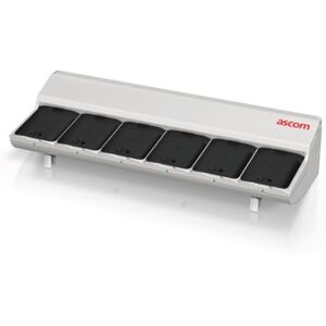 Ascom CR8-AAAA Caricabatterie per dispositivi mobili Nero, Bianco Interno (CR8-AAAA)