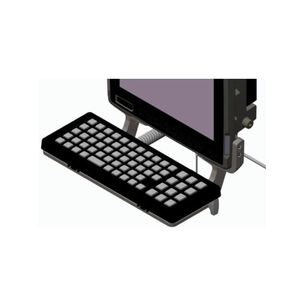 zebra kt-kybdtray-vc80-r lettero codici a barre e accessori (kt-kybdtray-vc80-r)