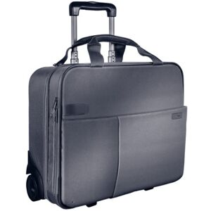 Leitz 60590084 bagaglio Nero, Argento 25 L Pelle, Metallo, Poliestere (60590084)