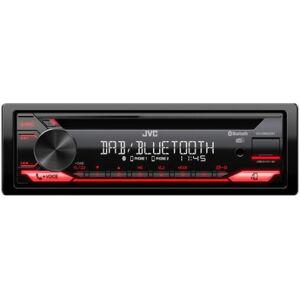 JVC KD-DB622BT Ricevitore multimediale per auto Nero 200 W Bluetooth (KDDB622BT)