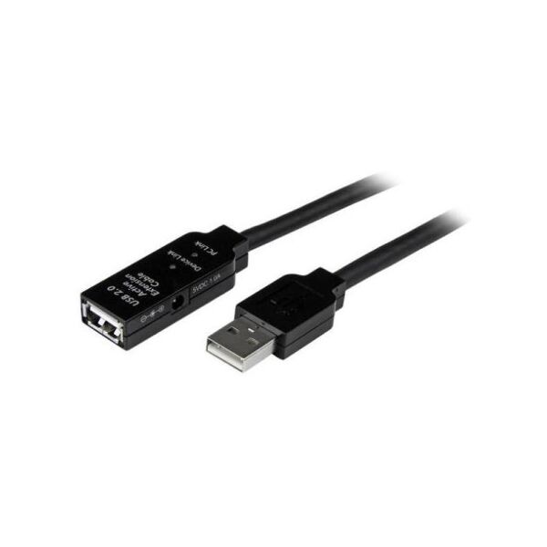 startech.com cavo di estensione active usb 2.0 20 m - m/f (usb2aaext20m)