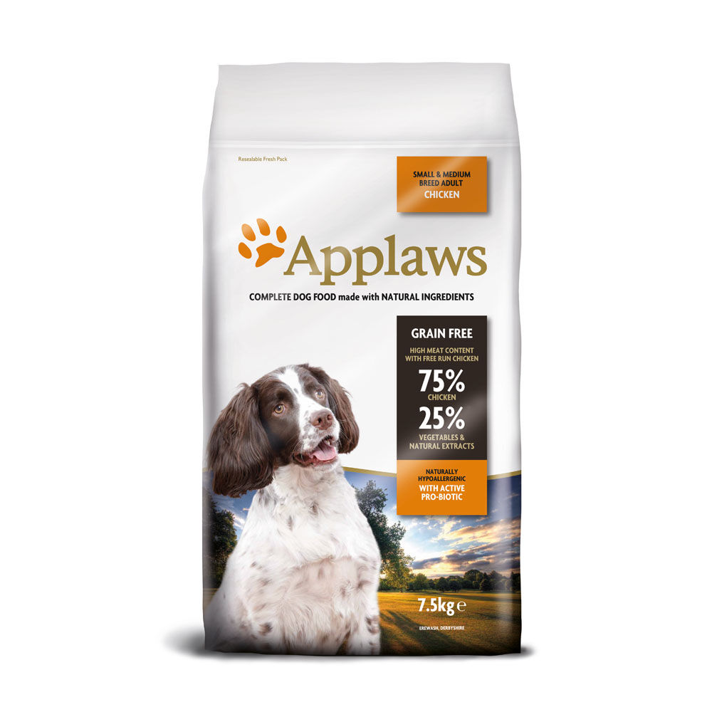 Applaws Adult Small & Medium Breed - Pollo - 7,5 kg