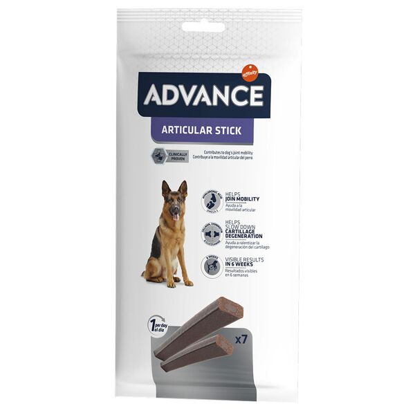 affinity advance advance articular stick snack per cane - set %: 3 x 155 g (21 pz)