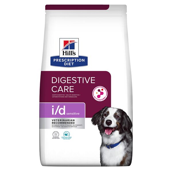 hill's prescription diet i/d sensitive digestive care secco per cani - 12 kg