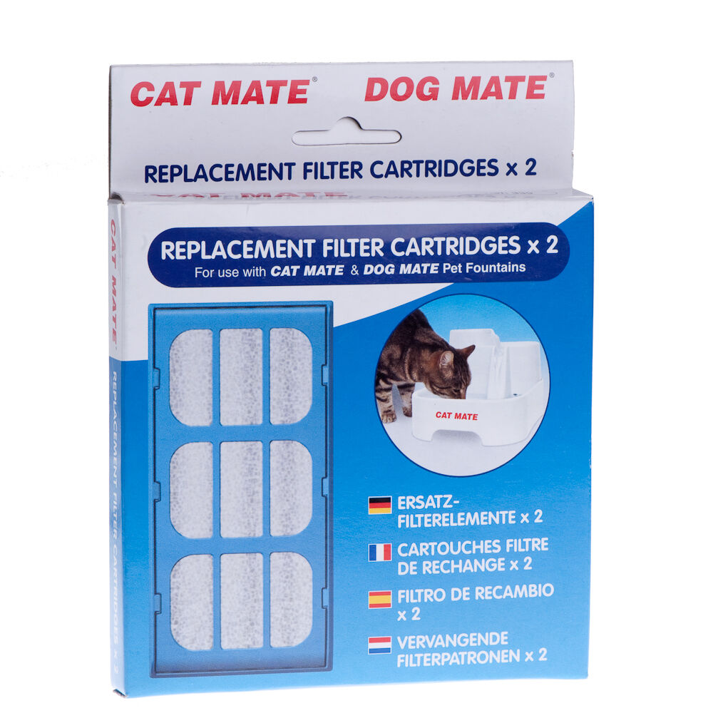 Cat Mate Fontana Closer Pets - 2 filtri di ricambio
