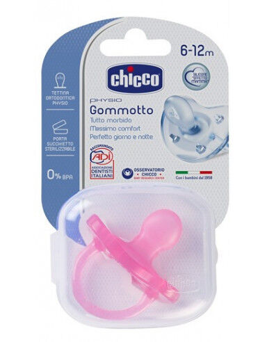 Chicco Ch Gommotto Sil Girl 6-16 1pz