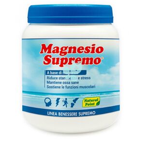 Natural Point Magnesio Supremo Integratore Alimentare 300g