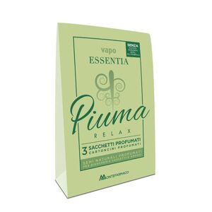 PUMILENE VAPO Vapo Essentia Piuma - Relax 1 Confezione Contenente 3 Sacchetti E 3 Cartoncini