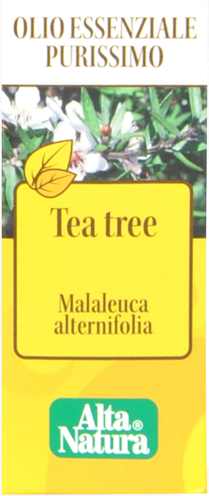 alta natura essentia olio essenziale - tea tree 10ml