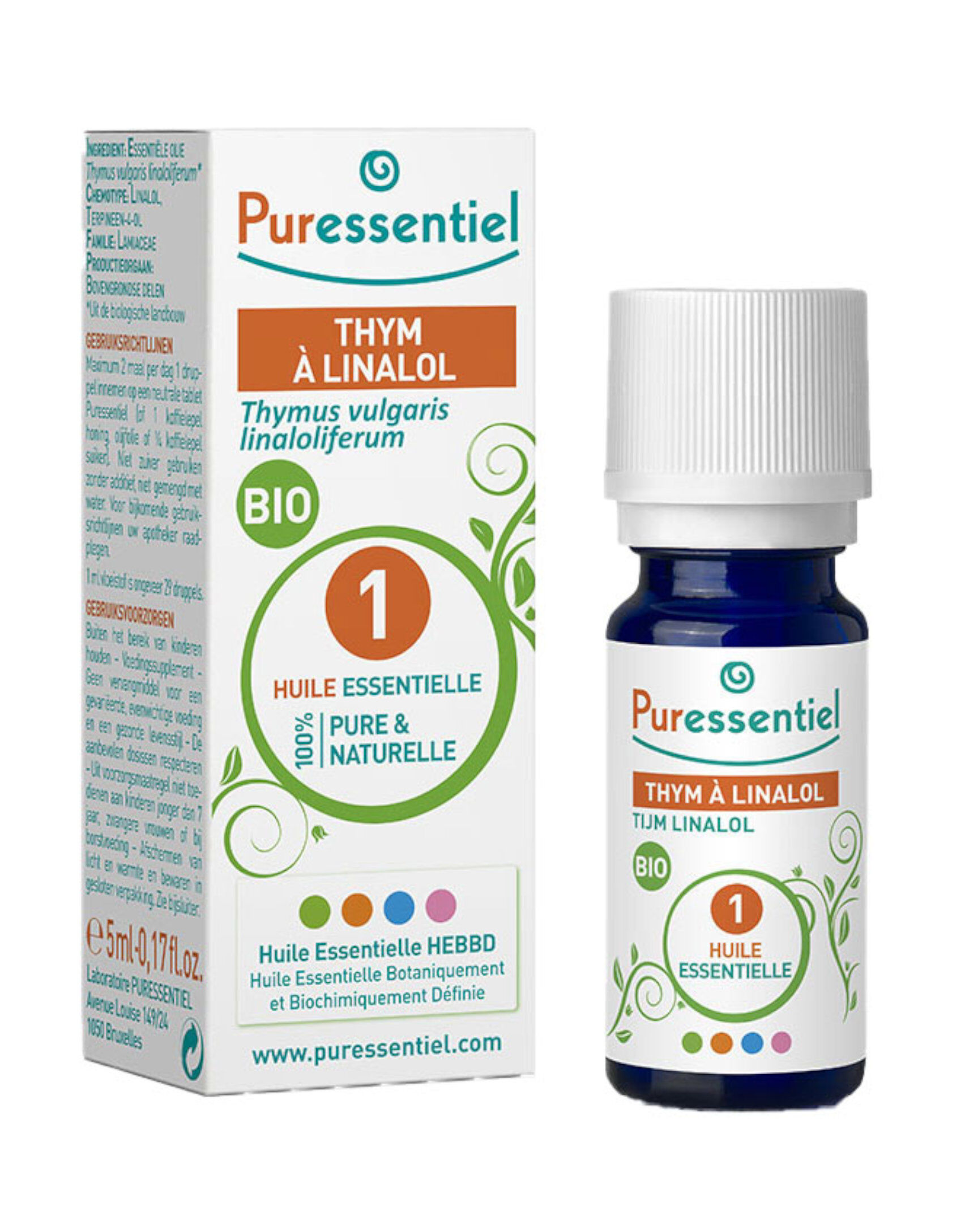 PURESSENTIEL Oli Essenziali - Timo A Linalolo Bio 5ml