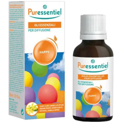 Puressentiel Modello - Miscela felice per diffusione - Diffusore di oli essenziali Puressentiel Modello - Miscela felice per diffusione - Diffusore di oli essenziali
