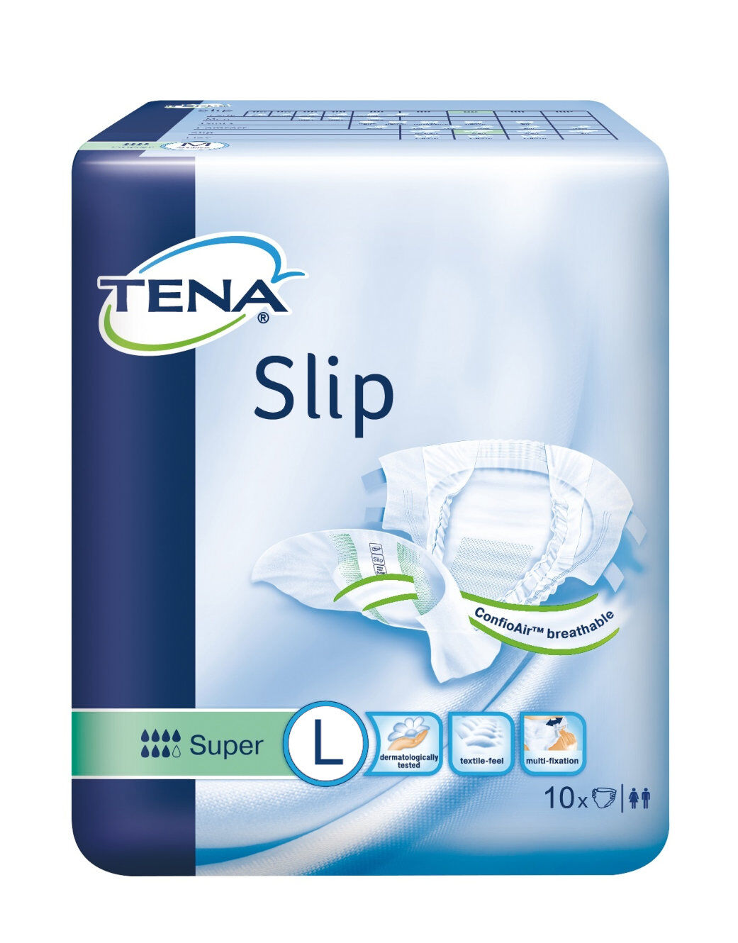 TENA Slip Super 10 Pannolini Taglia L L