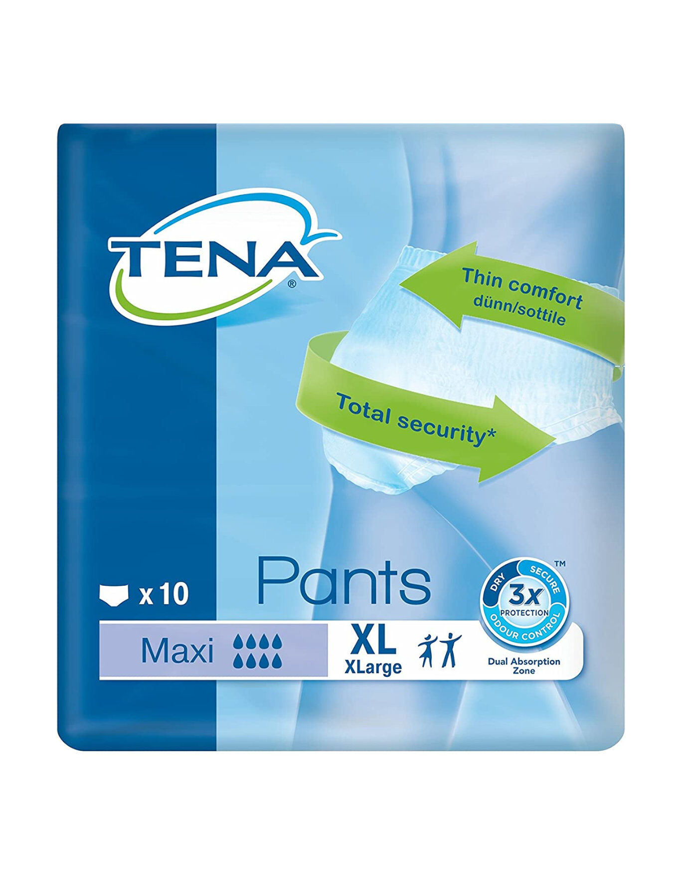 TENA Pants Maxi 10 Assorbenti Taglia Xl