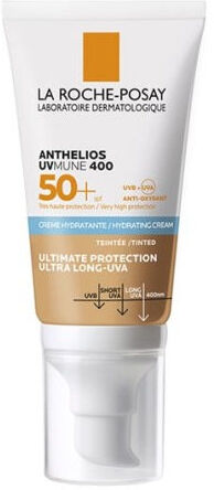 la roche-posay anthelios - crema idratante uvmune spf50+ colorata 50 ml