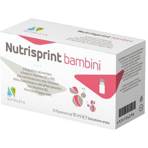 NUTRILEYA Nutrisprint Bambini 10 Flaconi Da 10ml