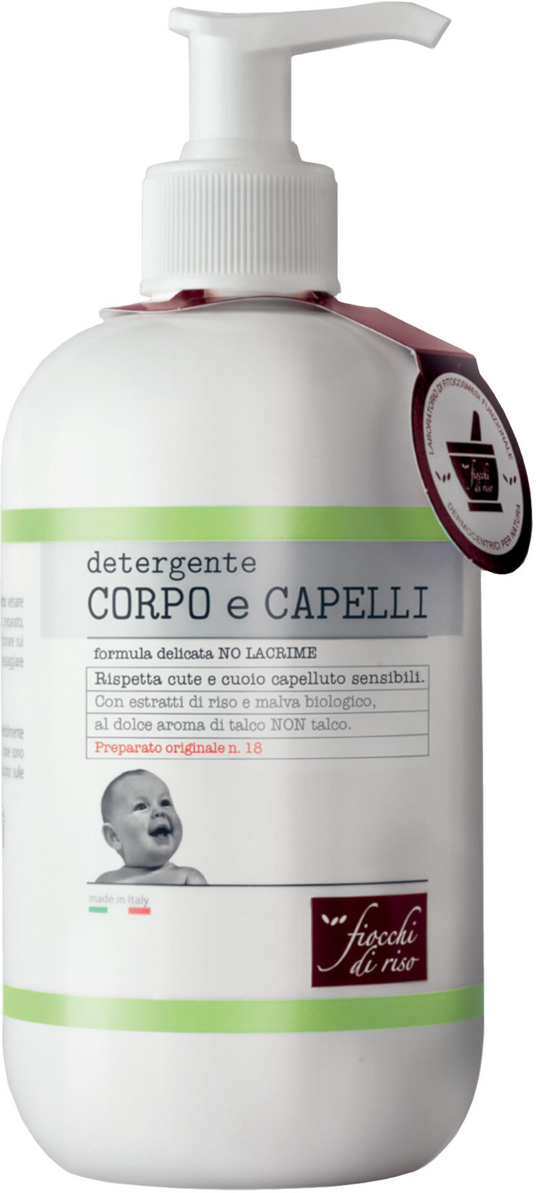 fiocchi di riso detergente corpo e capelli preparato originale n. 18 400 ml