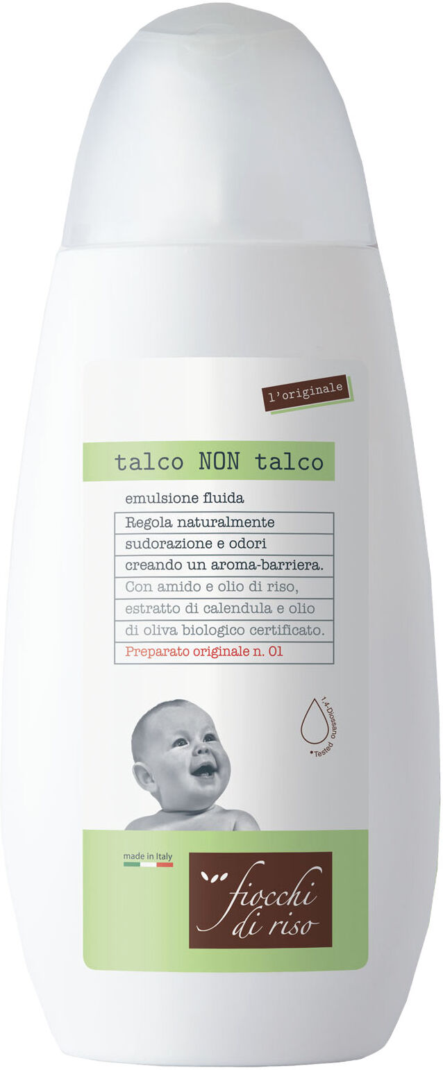 FIOCCHI DI RISO Talco Non Talco Emulsione Fluida 120ml