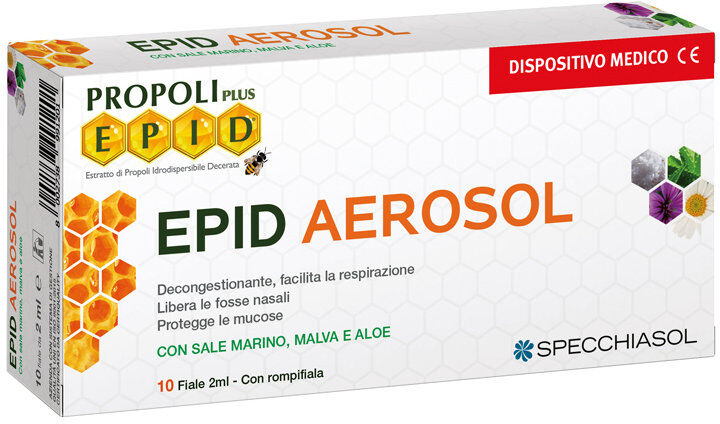 specchiasol epid aerosol 10 fiale da 2 ml