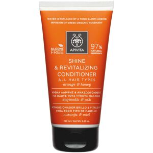 APIVITA Shine E Revitalizing Conditioner All Hair Types 150ml