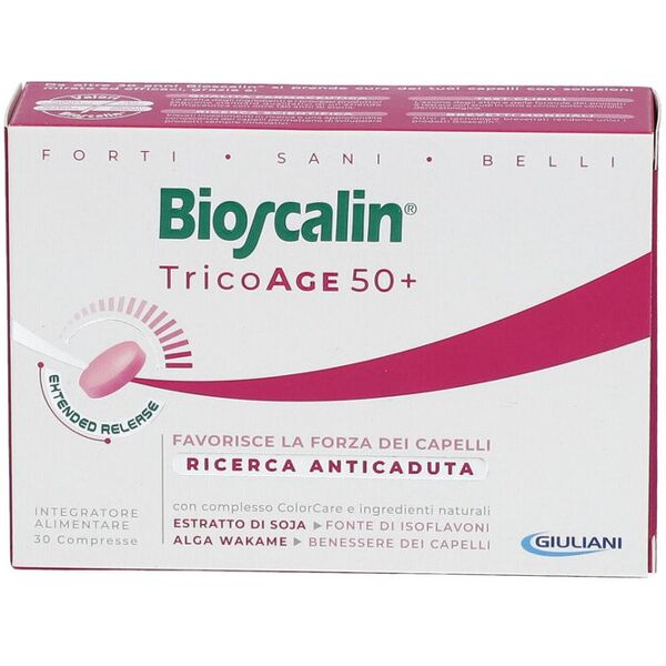 giuliani bioscalin - tricoage50+ compresse 30 compresse