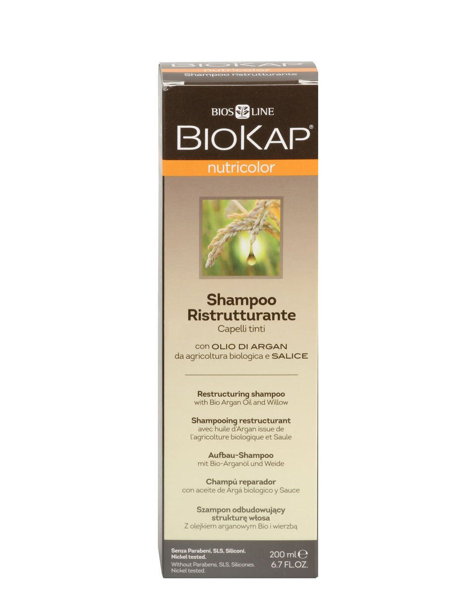 bios line biokap - nutricolor shampoo ristrutturante 200ml