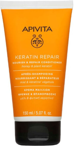 apivita keratin repair - balsamo nutriente e riparatore honey&plant keratin 150 ml