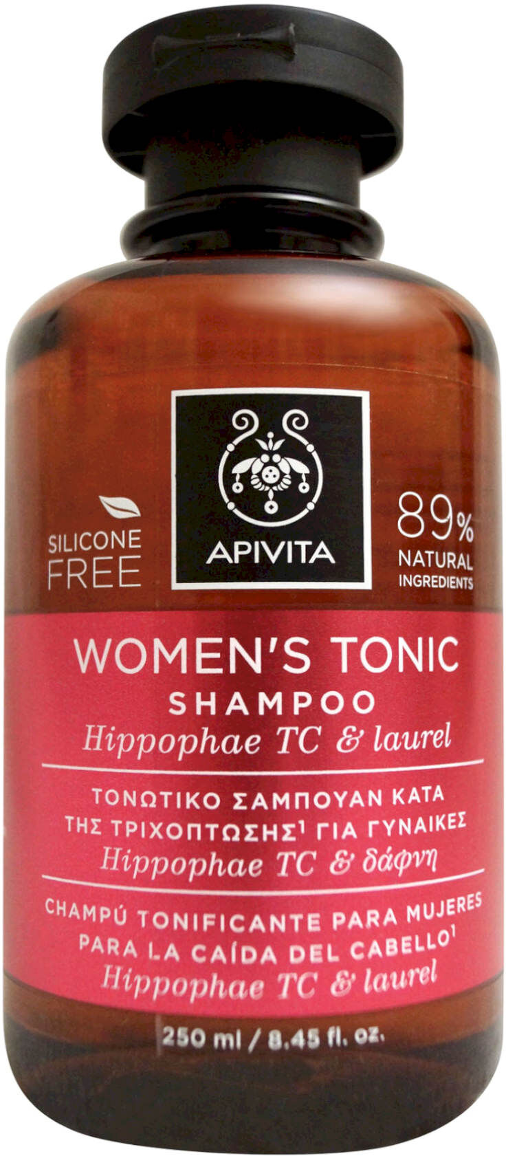 APIVITA Women'S Tonic Shampoo Hippophae Tc E Laurel 250ml