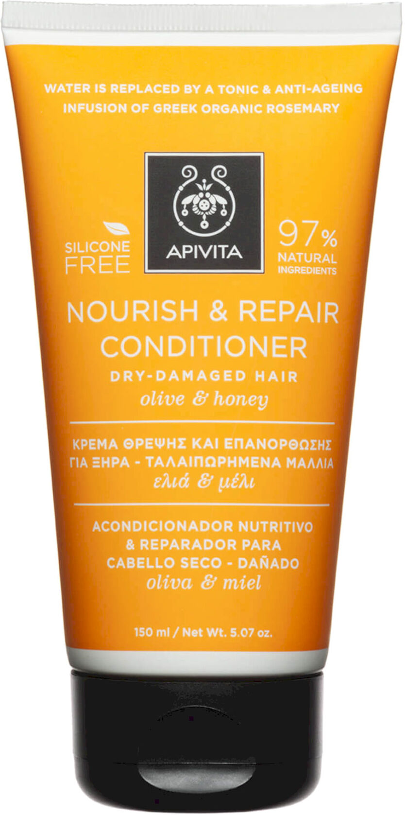 APIVITA Nourish E Repair Conditioner Olive E Honey 150 Ml