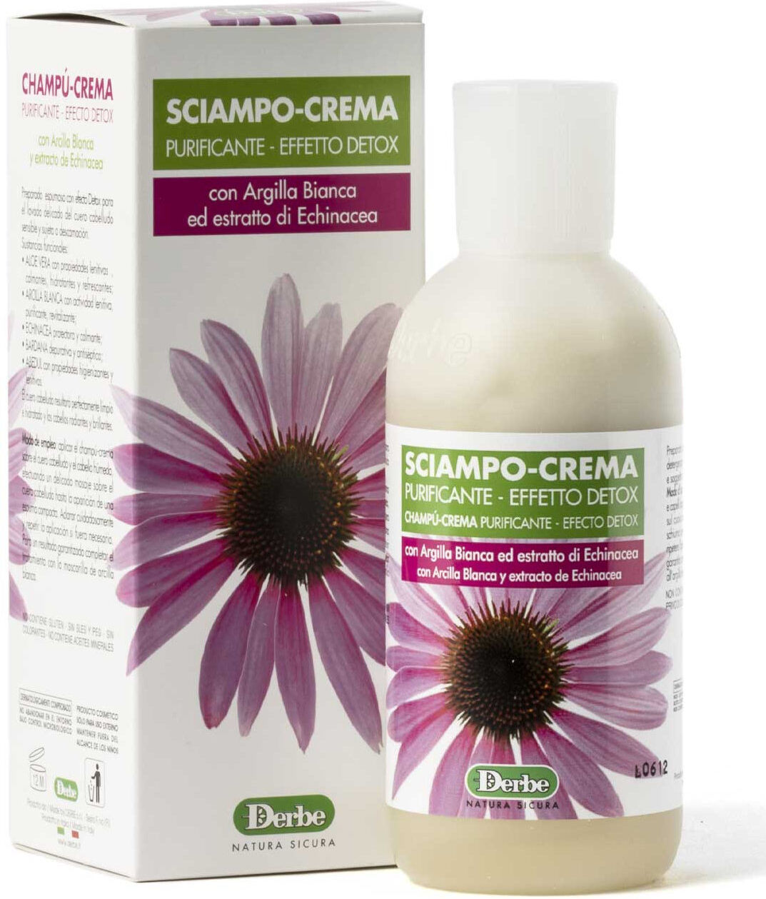 DERBE Sciampo-Crema Purificante - Effetto Detox 200ml