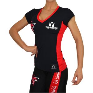 YAMAMOTO OUTFIT Fitness V-Shirt Yamamoto® Flexlewis™ Series Colore: Rosso/nero L