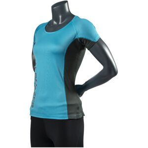 ALPHAZER OUTFIT T-Shirt Tecnica Donna Colore: Azzurro / Antracite M