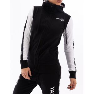 YAMAMOTO OUTFIT Woman Hooded Sweatshirt Colore: Nero L