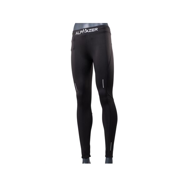 alphazer outfit leggings lungo tecnico donna v.2 colore: nero s