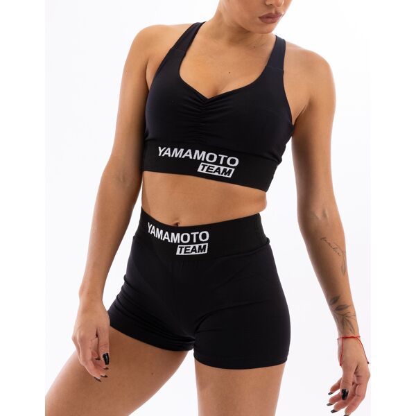 yamamoto outfit woman fitness top yamamoto® team colore: nero xs