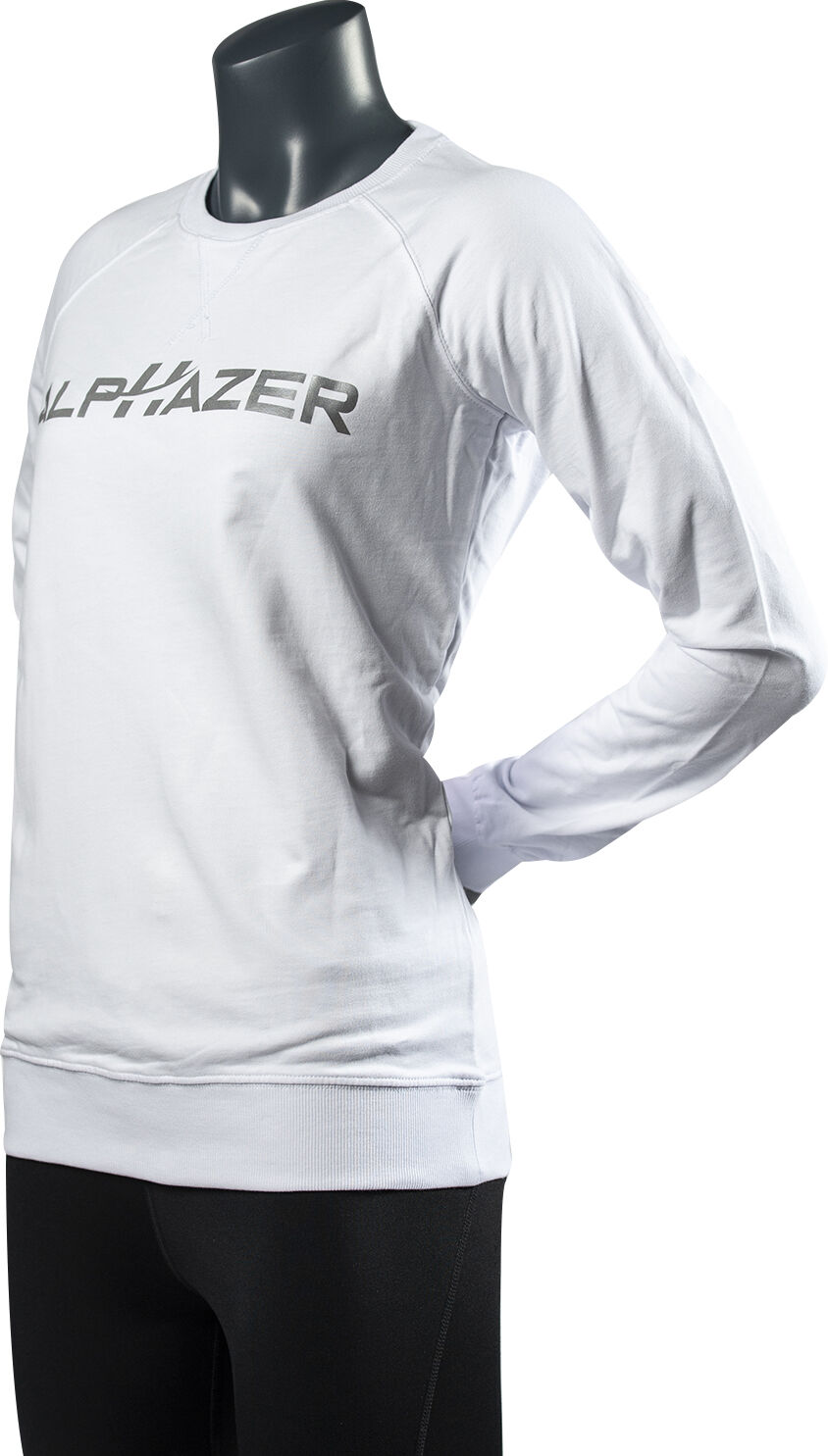 ALPHAZER OUTFIT Felpa Donna Colore: Bianco S