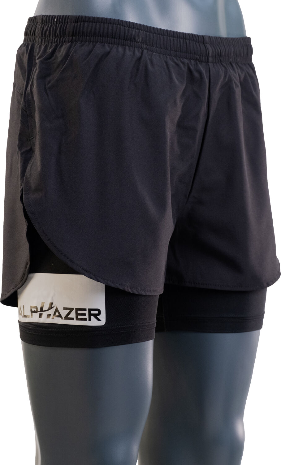 ALPHAZER OUTFIT Pantalone Corto Donna V.2 Colore: Nero / Nero M