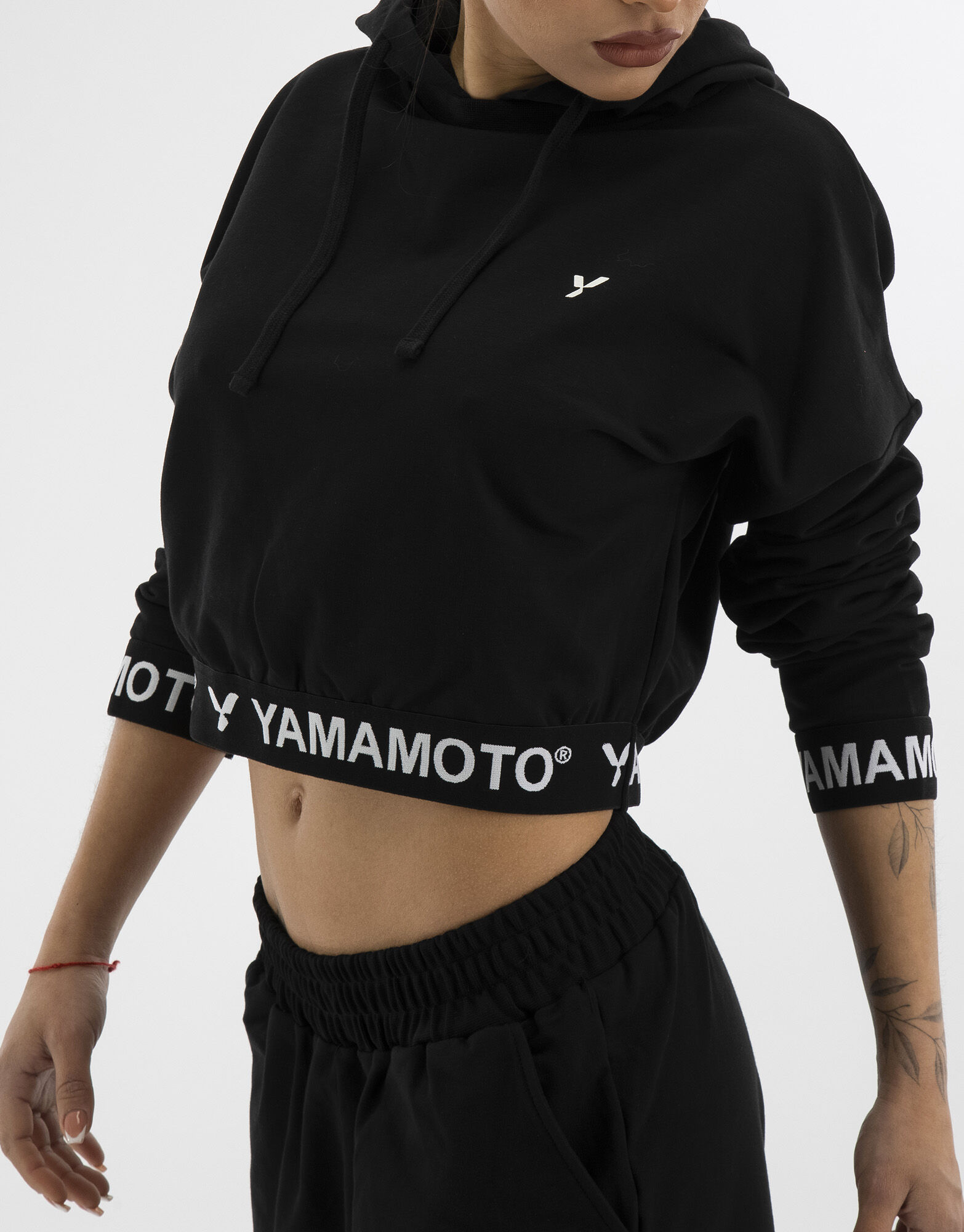 YAMAMOTO OUTFIT Lady Sweatshirt Colore: Nero M
