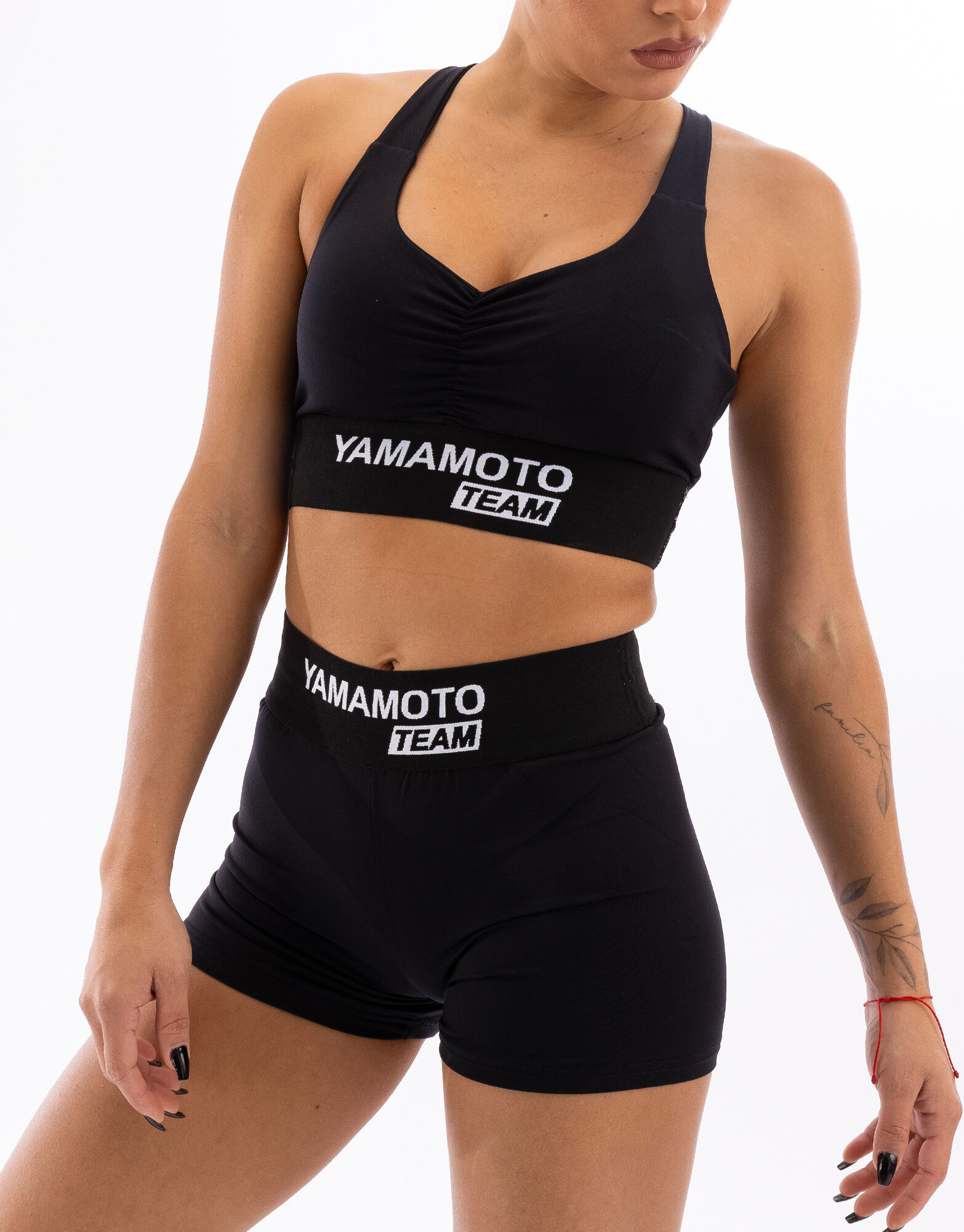 YAMAMOTO OUTFIT Woman Fitness Top Yamamoto® Team Colore: Nero Xs