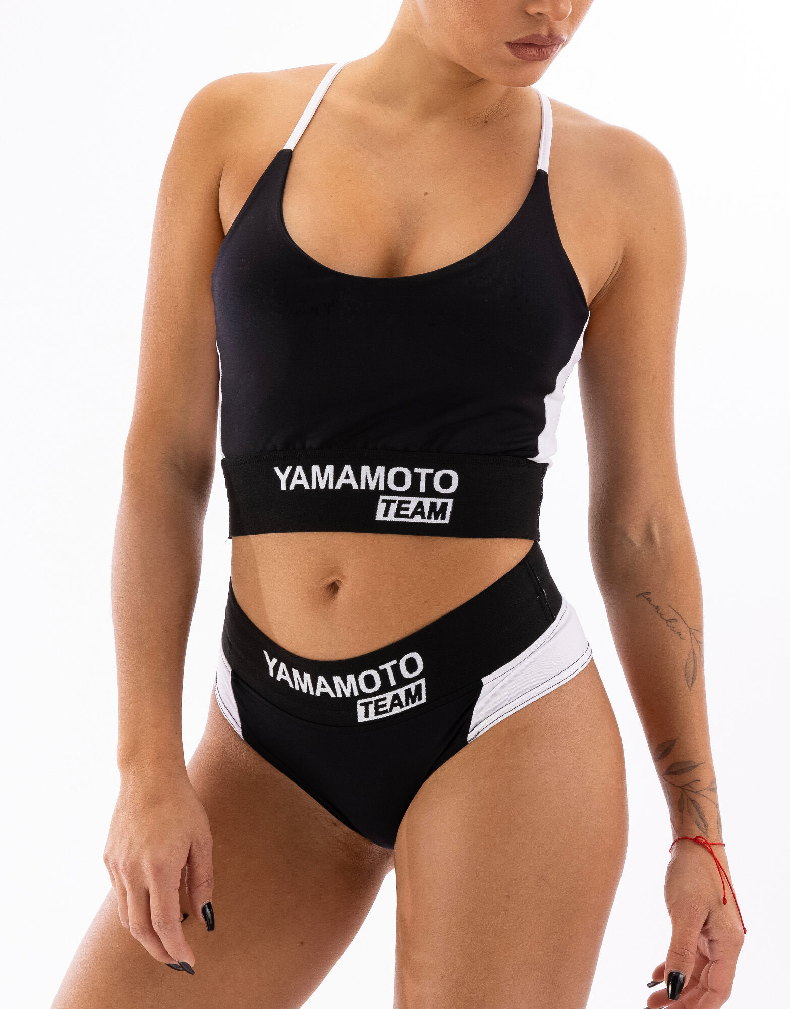 YAMAMOTO OUTFIT Woman Cross Back Top Yamamoto® Team Colore: Nero Xs