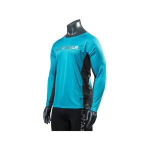 ALPHAZER OUTFIT Maglietta Tecnica Uomo Colore: Azzurro / Antracite Xl