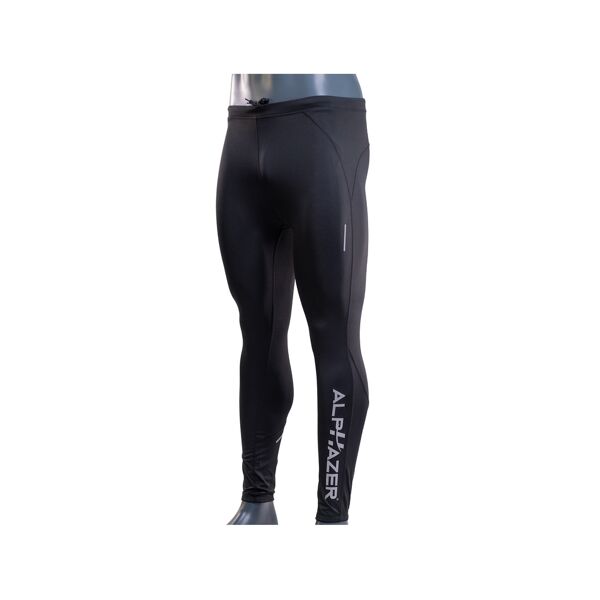 alphazer outfit leggings lungo tecnico uomo v.2 colore: nero xxl