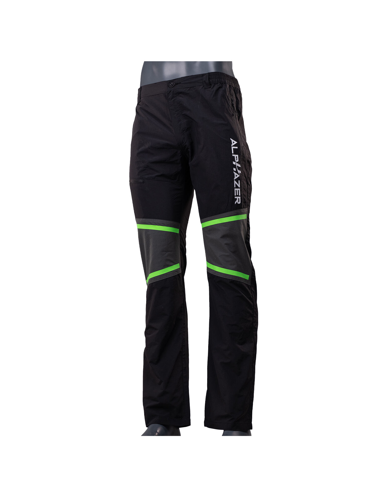 ALPHAZER OUTFIT Pantalone Da Trekking Uomo V.2 Colore: Nero Xl