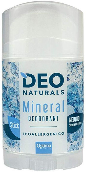 optima deo naturals - mineral deodorant stick neutro 50 grammi